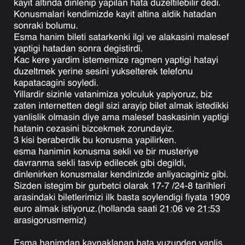 Yanlış Kesilen Bilet Sorunu