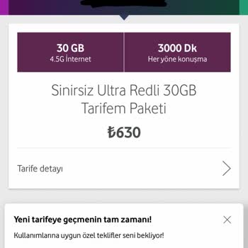 Vodafone'un Taahhütsüzlük İhlali: Bilgim Dışında Yapılan Paket Değişikliği