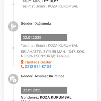 Yanlış Teslimat Nedeniyle İade Sorunu
