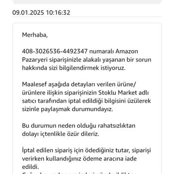 Sipariş İptali Ve Fiyat Artışı Sorunu