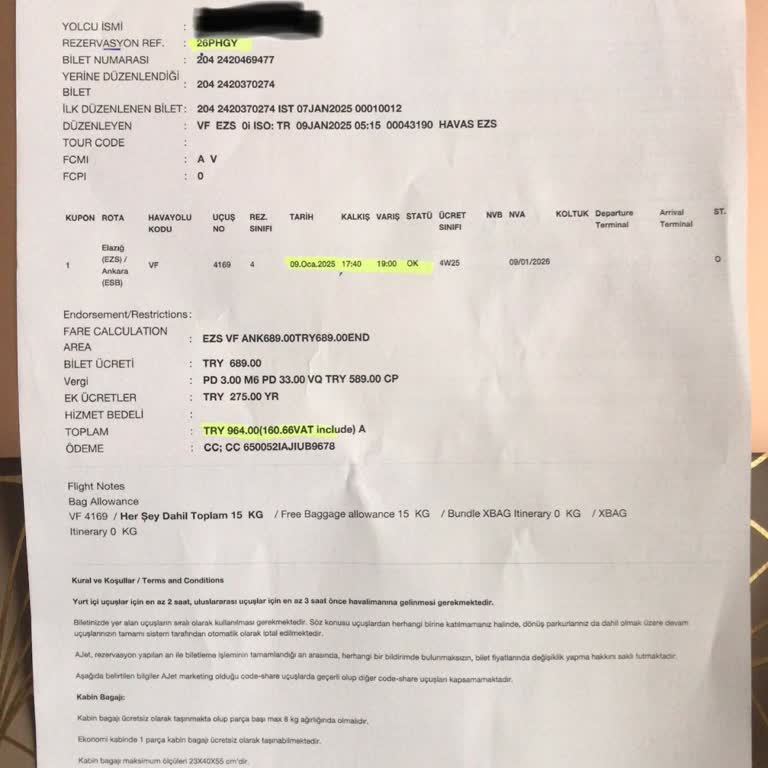 Ajet Havayolları İle Uçuş Kabusu: Geç Alınma Ve Ekstra Ücretler