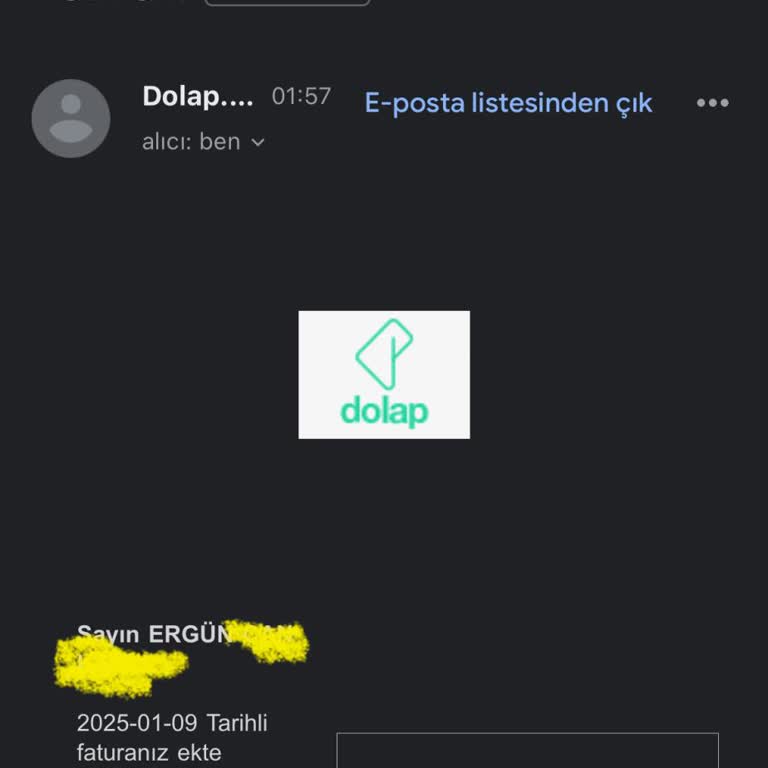 E-Arşiv Fatura İçin Haksız Ücret Talebi