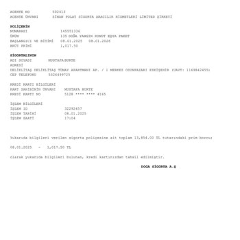 Bilgi Dışı Yapılan Konut Sigortası Mağduriyeti