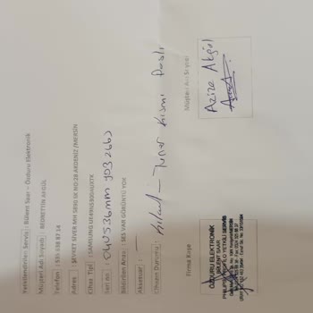 Garanti Süresi Dolmadan Televizyon Mağduriyeti