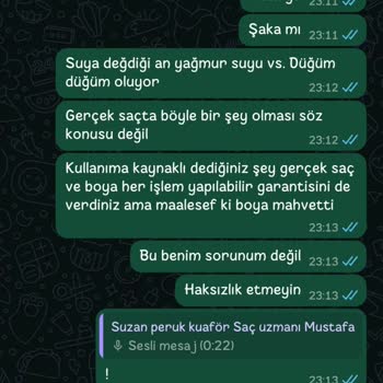 Gerçek Saç Diye Gönderilen Sentetik Peruk Skandalı