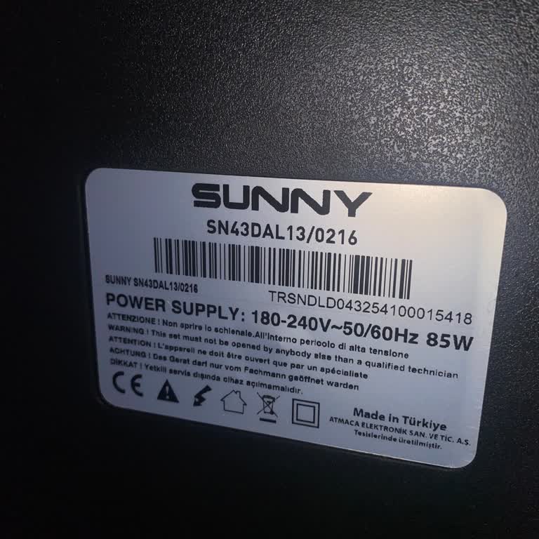 Sunny Android TV Güncelleme Sorunu
