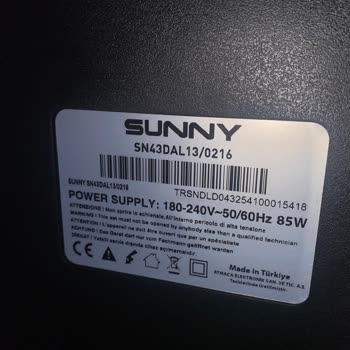 Sunny Android TV Güncelleme Sorunu