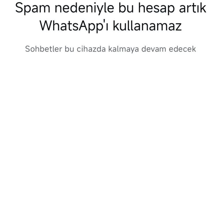 WhatsApp Grubu Eklemelerinde Spam Sorunu