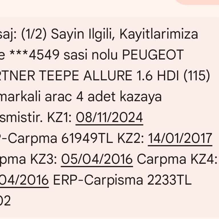 Tramer Kaydı Mağduriyeti: Yanlış Hasar Kaydı İle Araç Satılamıyor