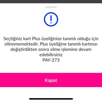 Kart Silme Sorunu Ve Güven Problemi