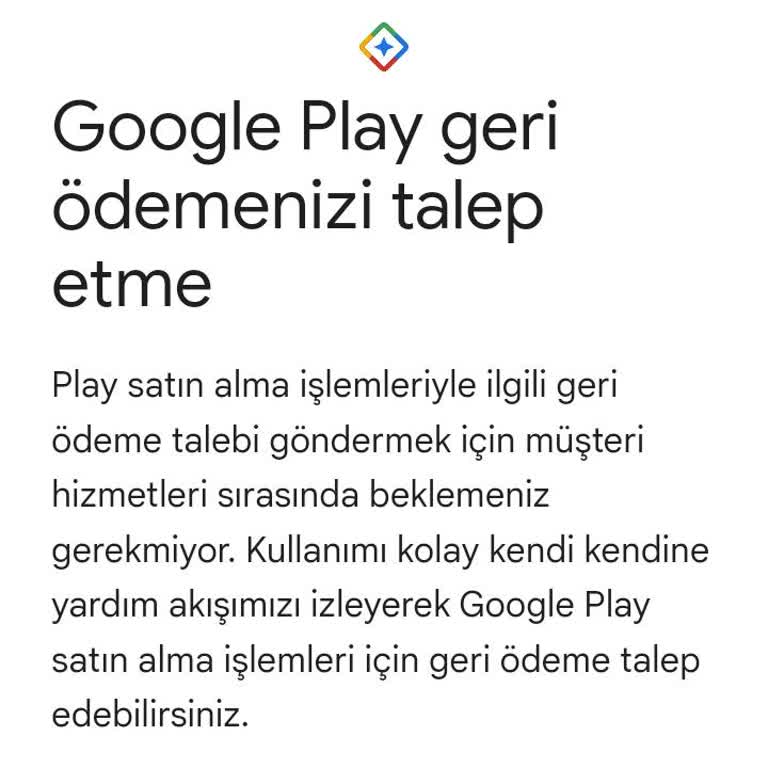 Google Geri Ödeme Sorunu: Paramı İade Etmiyor