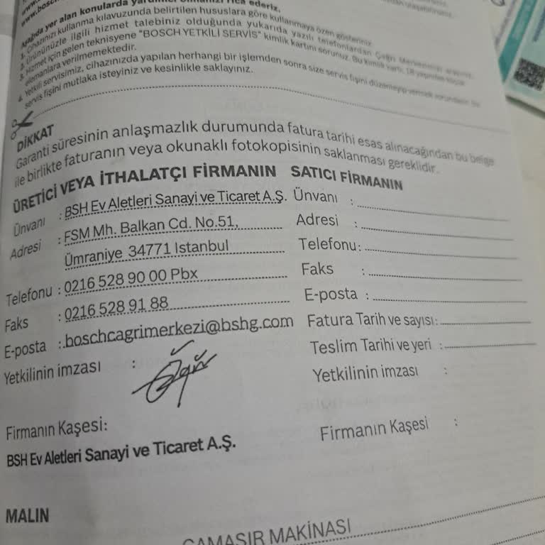 Fatura Talebi Ve Kayıt Sorunu