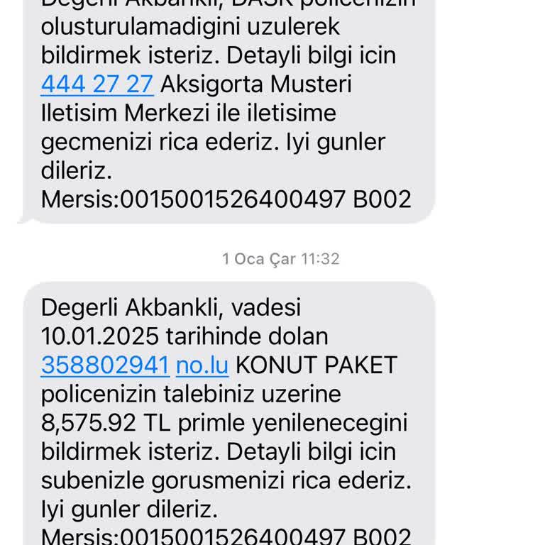 Konut Sigortası Yenileme Sorunu Ve İptal Talebi