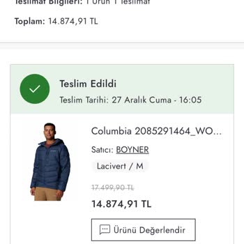 İndirim Sonrası Fiyat Farkı Mağduriyeti