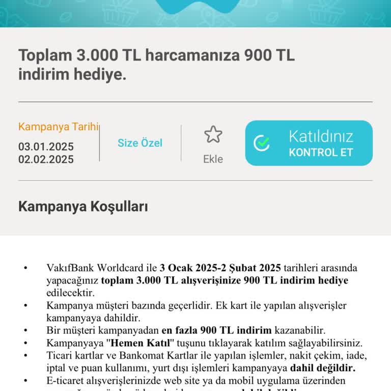 VakıfBank İndirim Vaatlerini Yerine Getirmiyor