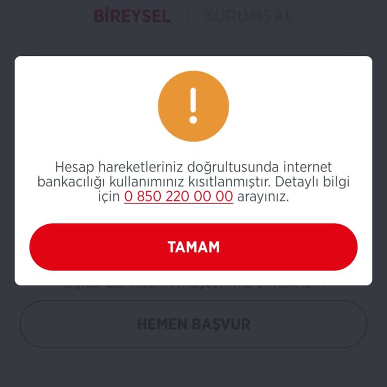 Ziraat Mobil Bankacılık Erişim Sorunu