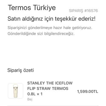 Termos Türkiye Sipariş İptali Ve Gecikme Sorunu