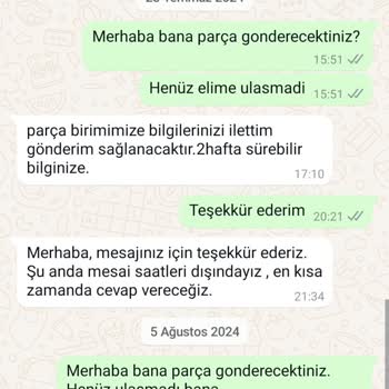 Eksik Parçalar Ve İletişim Sorunları