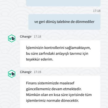 Ödeme Sorunları Ve Müşteri Memnuniyetsizliği