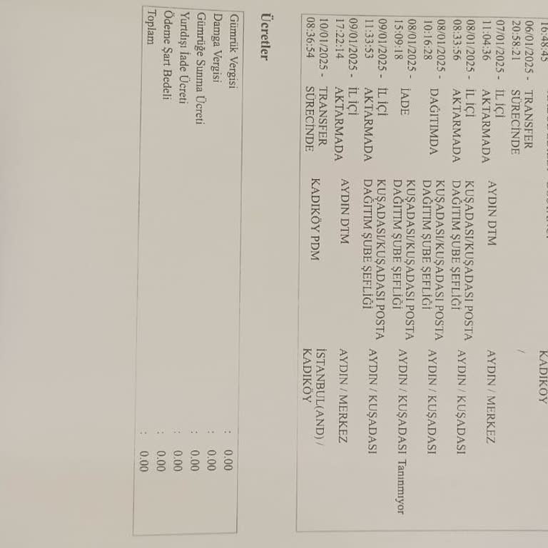 Kuşadası PTT'de İhtarname Teslimat Sorunu