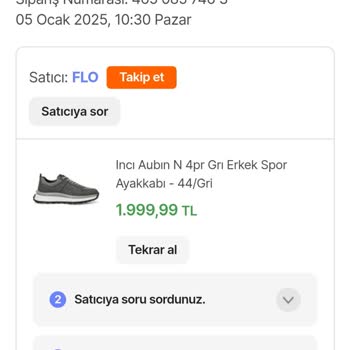 FLO'dan Ayakkabı Siparişimde Yaşanan Sorunlar