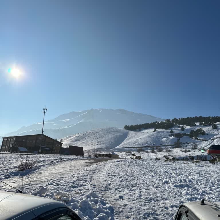 Ergan Dağı Kayak Merkezi'nde 2. Etap Hayal Kırıklığı