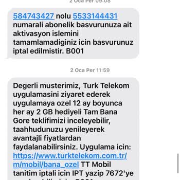 Türk Telekom'dan Hat Teslimat Sorunu Ve Müşteri Hizmetleri İlgisizliği