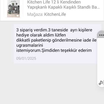 N11 Ve Kitchen Life Sipariş İptali!