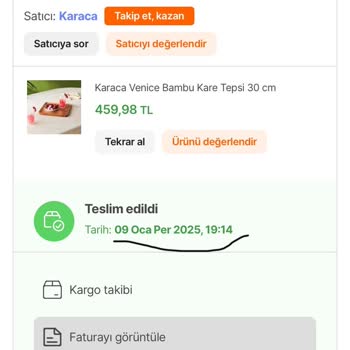 Hepsiburada Eksik Gönderilen Mont Sorunu
