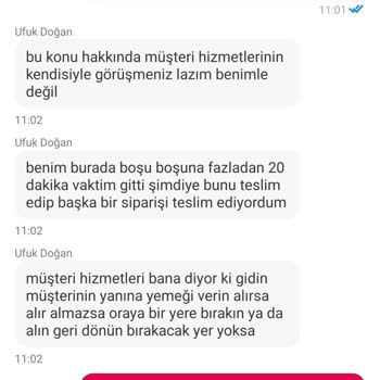Yemeksepeti'nde Geciken Teslimat Ve İletişim Sorunları