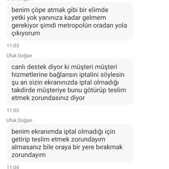 Yemeksepeti'nde Geciken Teslimat Ve İletişim Sorunları