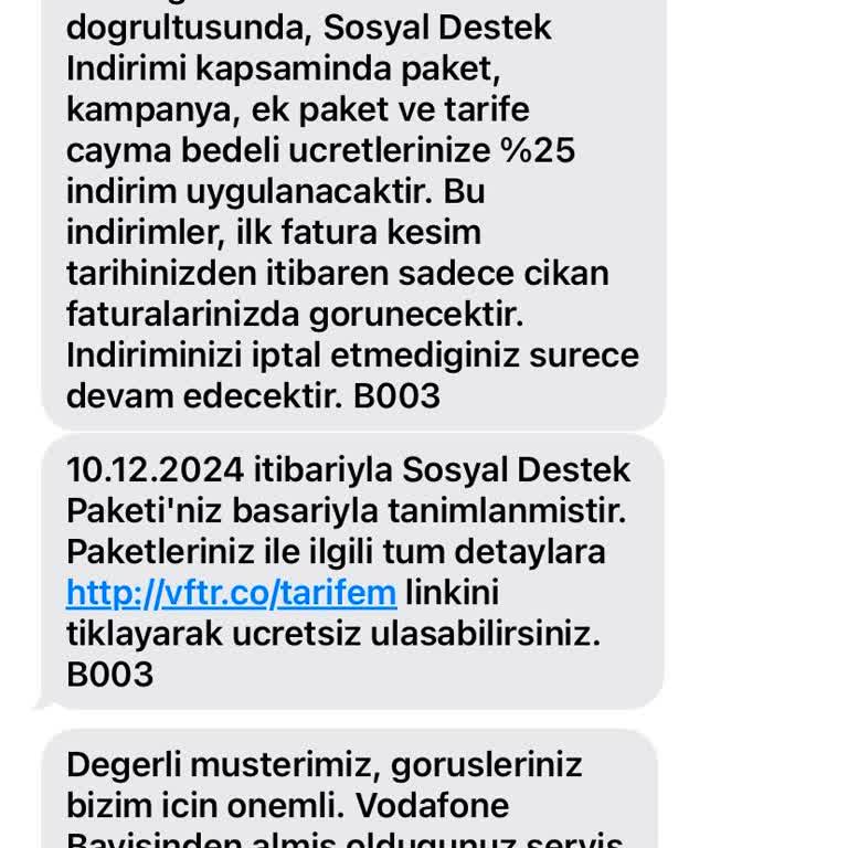 Vodafone'da İndirim Sorunu Ve Müşteri Hizmetleri Çıkmazı