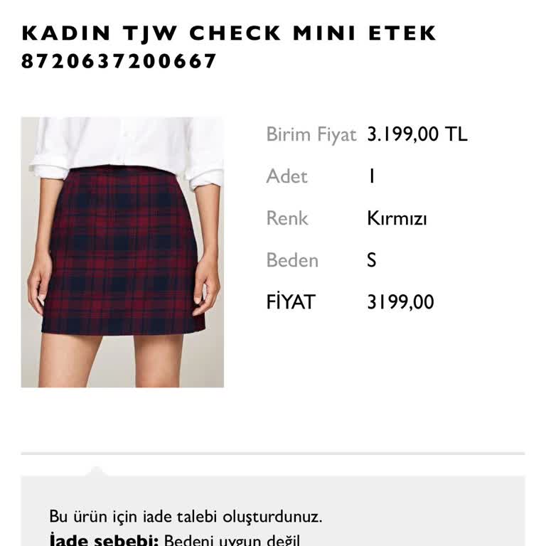 Tommy Hilfiger İade Sürecinde Yaşanan Güven Sorunu