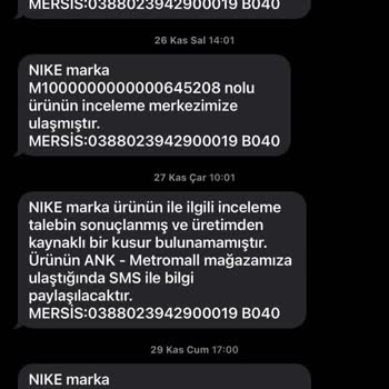 Nike Çocuk Ayakkabısında Deformasyon Sorunu