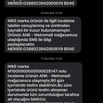 Nike Çocuk Ayakkabısında Deformasyon Sorunu