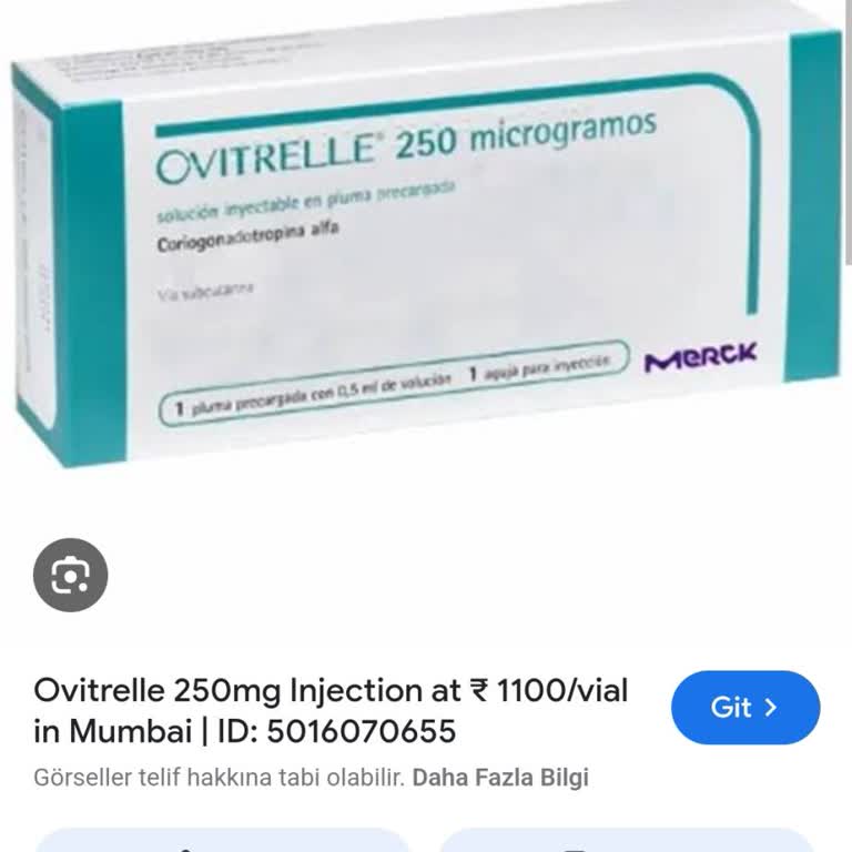 Ovitrelle İğne Piyasada Bulunmuyor