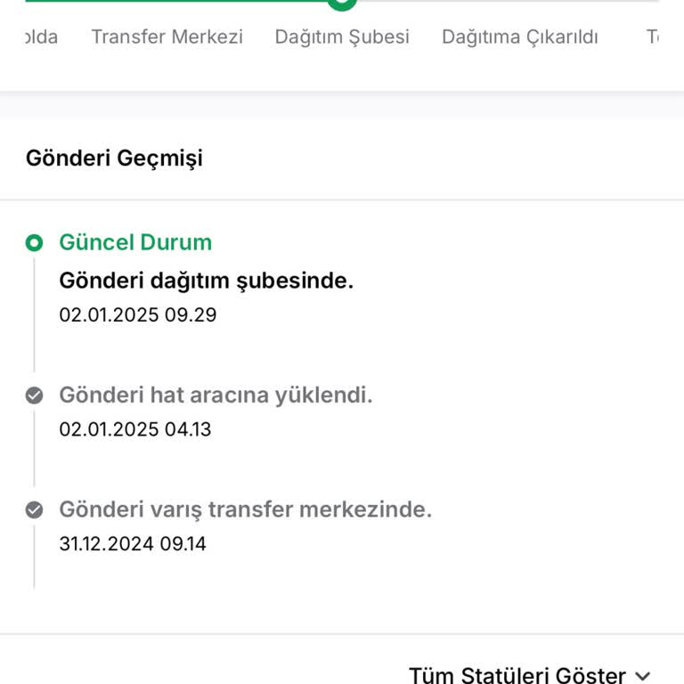 Kargom Neden Hâlâ Dağıtıma Çıkmadı?