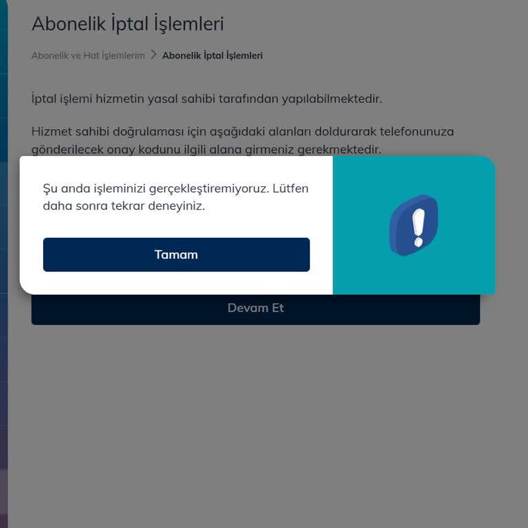 Türk Telekom'da Taahhüt İptalinde Çıkmaz