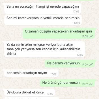 Kargolanmayan Ürün Ve Küçümseyici Tavırlar
