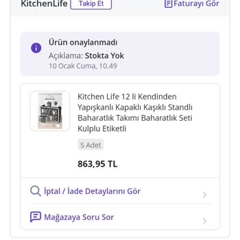N11'de Stok Sorunu Ve İptal Edilen Siparişler