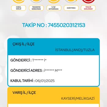 PTT Kargo İle Teslimat Sorunu Ve Bilgilendirme Eksikliği