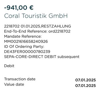 Coral Travel Сняли Оплату За Поездку Дважды!