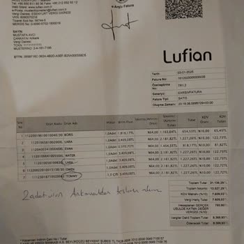 Defolu Ürün Ve İade Sorunu: Lufian Müşteri Memnuniyetsizliği