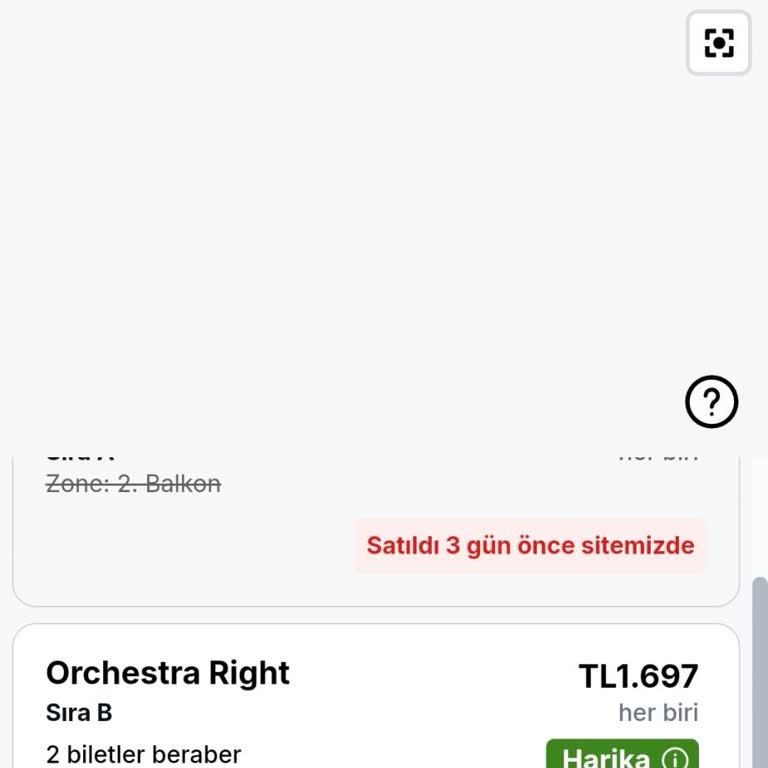 Biletinial'da Adaletsiz Bilet Satışı Ve Fahiş Fiyatlar
