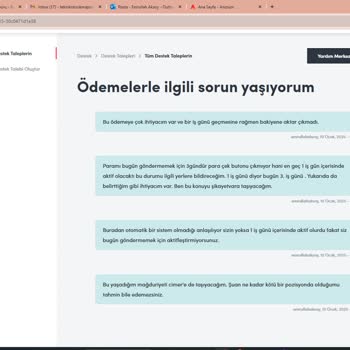 Bionluk'ta Ödeme Ve Destek Sorunları