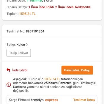 Trendyol'dan İade Sorunu: Müşteri Mağduriyeti