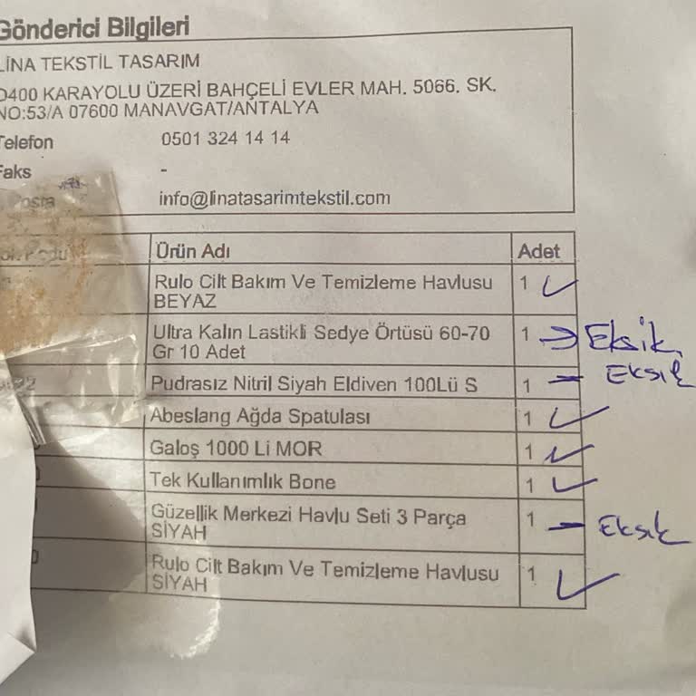 Siparişlerin Geç Teslimatı Ve Yetersiz Müşteri Hizmeti