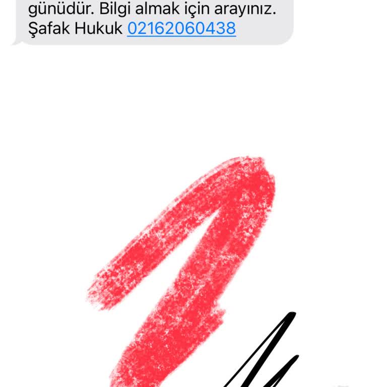 Şafak Hukuk'tan Gelen Şüpheli SMS Ve Rahatsızlık