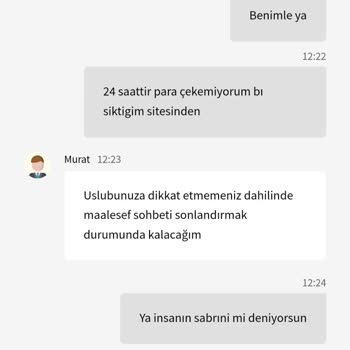 Çekim Taleplerinin Sürekli İptal Edilmesi Ve Yetersiz Destek