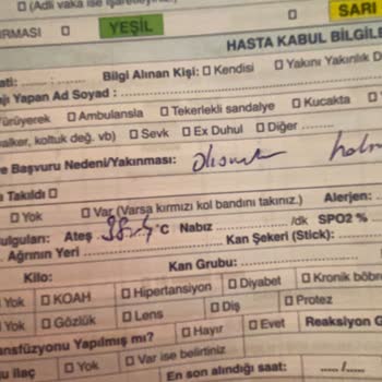 Sigorta Anlaşmazlığı Ve Acil Serviste Kötü Deneyim